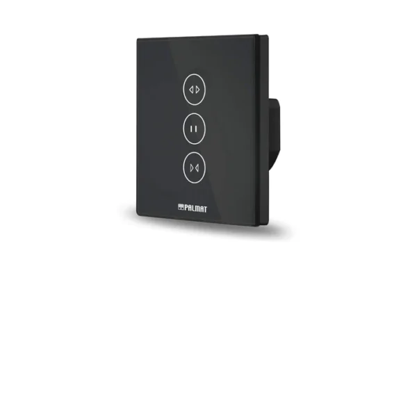PALMAT Smart Curtain Switch Remote Control plus Voice Control for Motor Door, Shutters or Blinds Switch Compatible with Alexa and Google Home with App